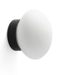 Aplica LED pentru baie IP44 NUBO D-12cm negru, alb