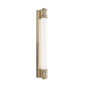 Aplica LED pentru baie IP44 Omi 60 aurie - Img 4