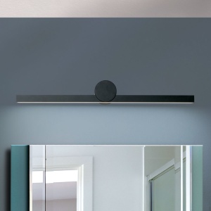 Aplica LED pentru baie moderna IP54 BEAUTY L-61cm negru 155886 universul-luminii.ro