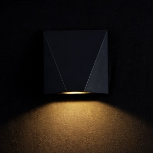 Aplica LED pentru iluminat exterior cu protectie IP54 Beekman negru MYO577WL-L5B 196416 universul-luminii.ro