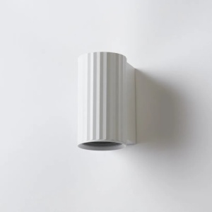 Aplica minimalista din aluminiu canelat Anna Wall 1 alb - Img 4