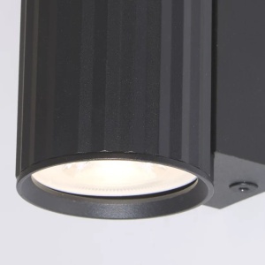 Aplica minimalista din aluminiu canelat Anna Wall 1 negru - Img 4