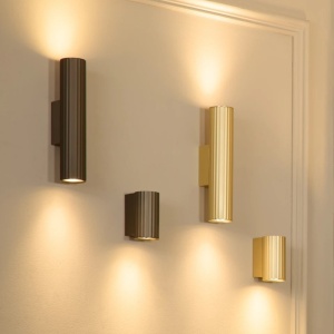 Aplica minimalista din aluminiu canelat Anna Wall 2 alb - Img 5