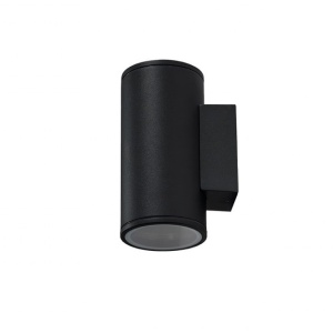Aplica moderna exterior cu iluminat ambiental IP54 JOE WALL 2 neagra ZZ AZ3320