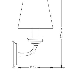 Aplica moderna realizata manual Abano 79236 universul-luminii.ro