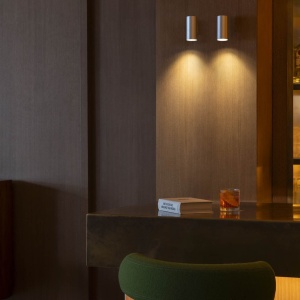 Aplica perete ambientala design modern STAN aluminiu/negru - Img 2