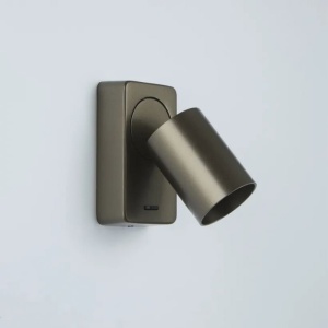 Aplica perete cu 1 spot directionabil Moon Switch, bronz - Img 3