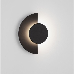 Aplica perete exterior lumina indirecta IP54 LED 2700K Gloo negru - Img 4
