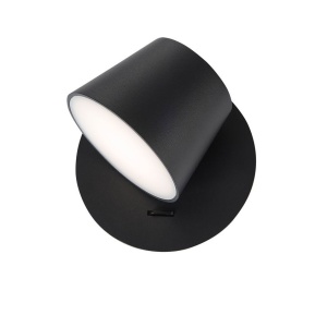 Aplica perete LED directionabila design modern Amadeo neagra NVL-8223602