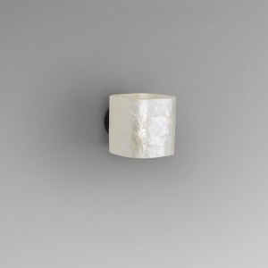 Aplica perete metal negru, sidef alb Nakar - Img 2