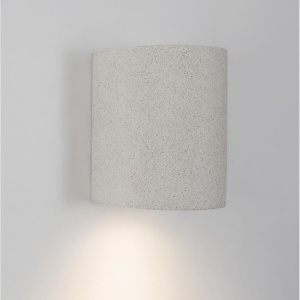 Aplica perete moderna de exterior cu iluminat ambiental IP65 LIDO I alba 190956 universul-luminii.ro