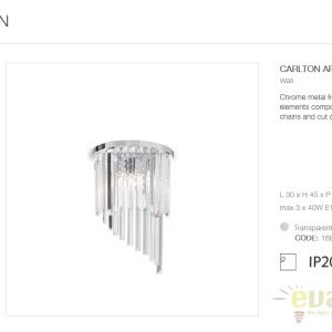 Aplica perete moderna design elegant CARLTON AP3 168913 - Img 3