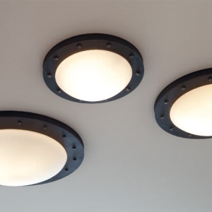 Aplica perete sau tavan design industrial din fier forjat DE 2552, 73cm 172576 universul-luminii.ro