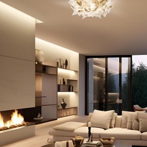 Aplica perete sau tavan design unicat realizata manual Veli Aurea Medium, 53cm 246976 universul-luminii.ro