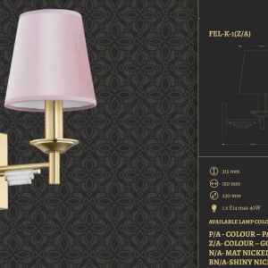 Aplica realizata manual Fellino 77396 universul-luminii.ro