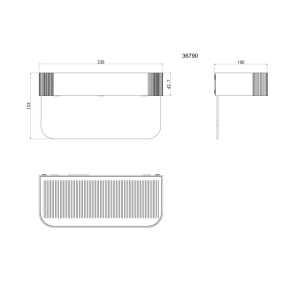 Aplica solara LED iluminat numar de casa IP54 SOLAR - Img 9