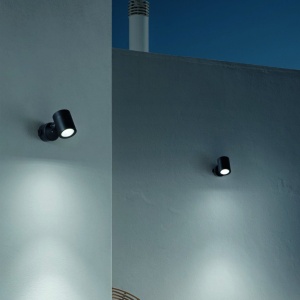 Aplica Spot LED Exterior, Negru, Protectie IP66, O-zone ap 166186 universul-luminii.ro
