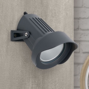 Aplica/Tarus LED iluminat exterior IP65 SPIKE antracit 157216 universul-luminii.ro