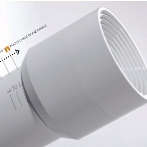 Aplica tip spot LED directionabil de perete/tavan LUMI neagra - Img 4