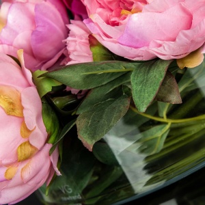 Aranjament floral elegant, design LUX ETERNITY ROUND PEONY PINK - Img 3