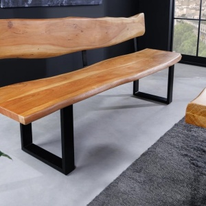 Banca design industrial vintage Mammut 200cm, salcam A-46154 VC - Img 10