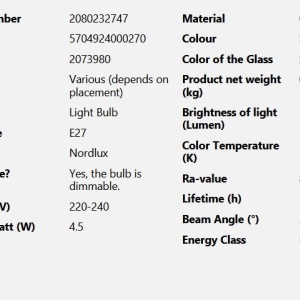 Bec decorativ Spiral E27 G125 Smoked Dimabil 163826 universul-luminii.ro