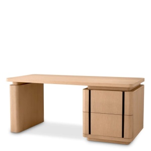 Birou design LUX Modesto, Natural oak