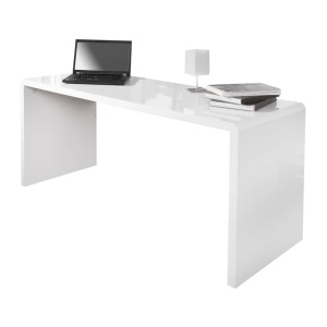 Birou modern alb, simplu si elegant, Fast Trade 140cm A-36024 VC - Img 3