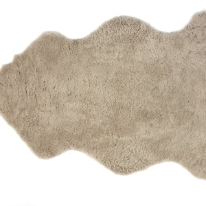 Blana de oaie Short Wool Curly Single 90x60cm - Img 3