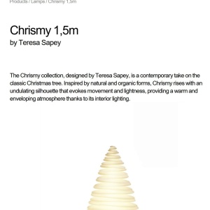 Brad Decorativ CHRISMY 1,5m ILUMINAT LED, 49071W Vondom 43146 universul-luminii.ro