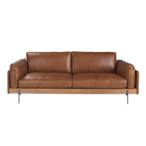 Canapea 3 locuri LUX design italian Tobacco brown - Img 4