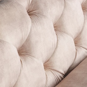 Canapea design Chesterfield, Catifea, Champagner, MODERN BAROCK - Img 4