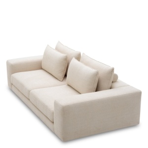 Canapea design LUX Lounge Club L, Nuoro beige - Img 3