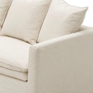 Canapea design LUX Montgomery, Sunbeam off-white - Img 6