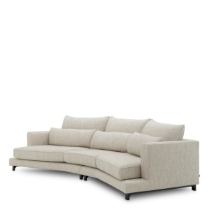 Canapea design LUX Savarana, Splendor gri deschis - Img 11