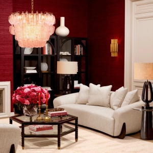 Canapea design LUX Siderno, Splendor gri deschis - Img 2