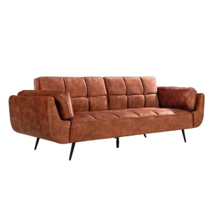 Canapea extensibila BOUTIQUE 215cm catifea maro ruginiu - Img 2