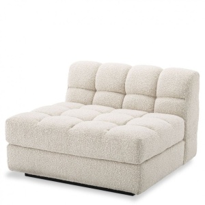Canapea, Modul centru design elegant LUX Dean middle, boucle crem 115516 HZ