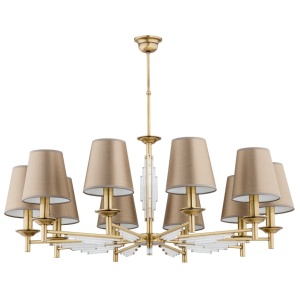 Candelabru 10 brate realizat manual Fellino