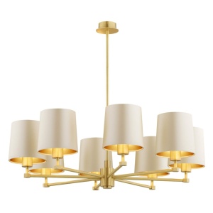 Candelabru 8 brate modern PRINCETON bej