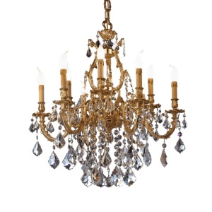 Candelabru 9 brate LUX cu cristale Scholer, Ashford 144406 universul-luminii.ro