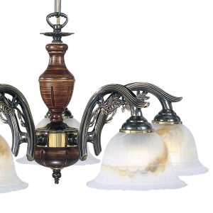 Candelabru clasic cu 5 brate design italian 2701 105896 universul-luminii.ro