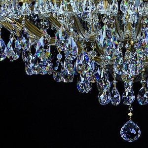 Candelabru Cristal Bohemia Exclusive 36 brate, diam.120cm MARIA TEREZIA 37 CE 177386 universul-luminii.ro