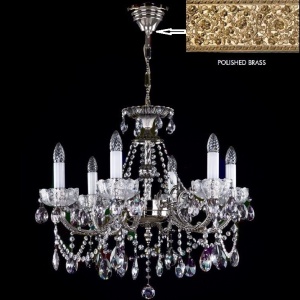 Candelabru Cristal Bohemia Exclusive 6 brate Chandelier CR