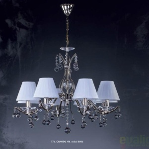 Candelabru Cristal Bohemia Exclusive 8 brate, diam. 75cm Chantal VIII. CE 53546 universul-luminii.ro
