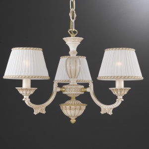 Candelabru cu 3 brate clasic design italian din alama 9660 RA-L. 9660/3 102636 universul-luminii.ro