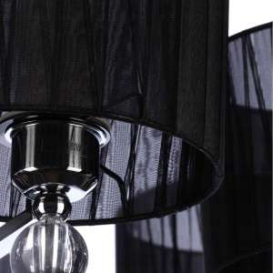 Candelabru design elegant Impress 5 Black 199396 universul-luminii.ro