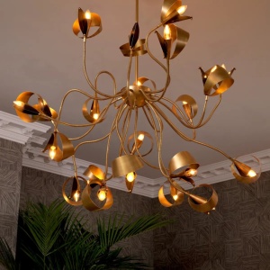 Candelabru design LUX cu brate flexibile Corrientes 222926 universul-luminii.ro