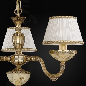 Candelabru din alama 3 brate design italian 6522 204496 universul-luminii.ro