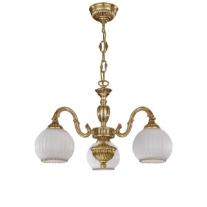 Candelabru din alama cu 3 brate design italian 9300